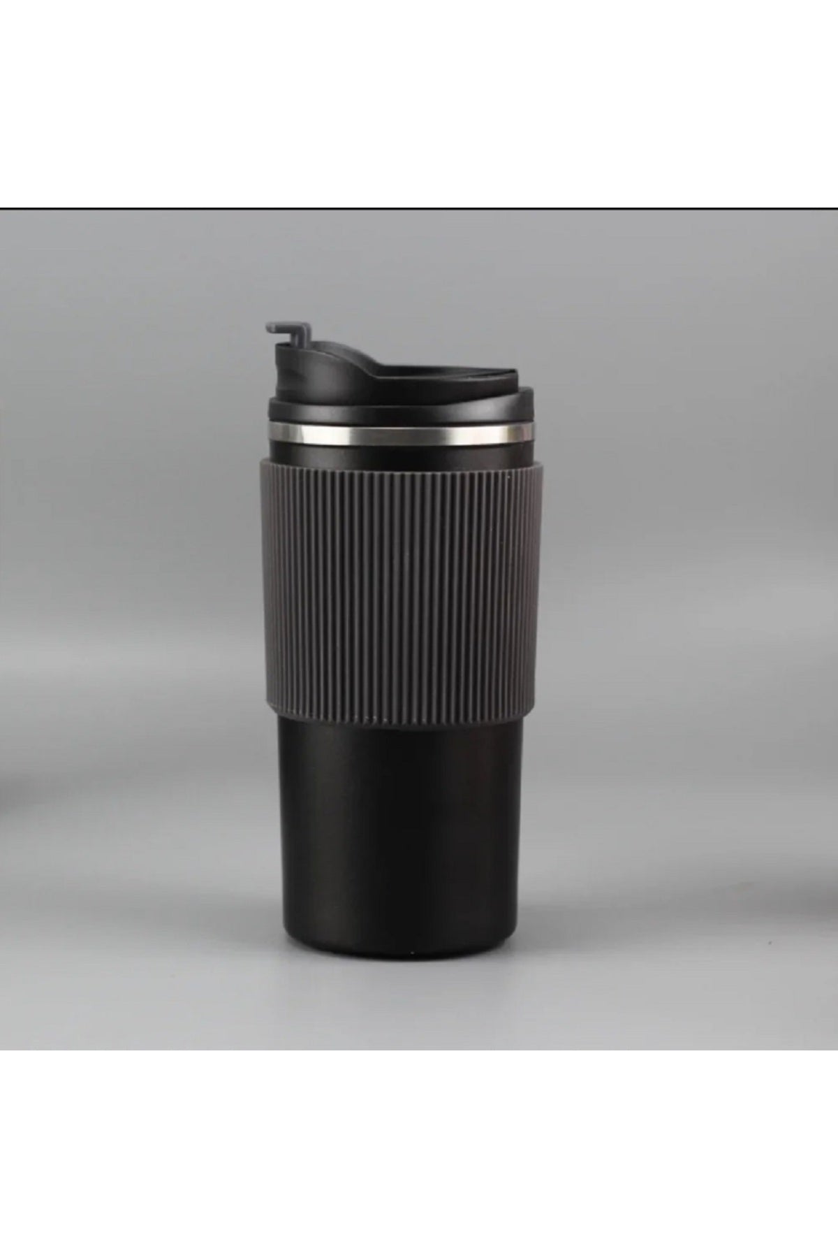 450ml Silikon Kol 304 Paslanmaz Çelik Termos Taşınabilir Coffe Cup