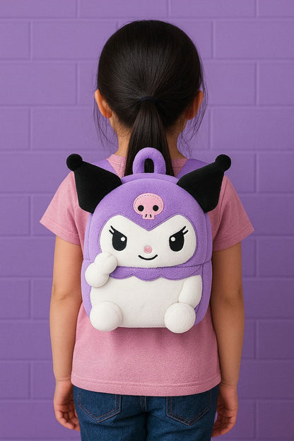 Sevimli Karikatür Kuromi Peluş Çanta Kızlar İçin Çanta Sırt Çantaları Kawai