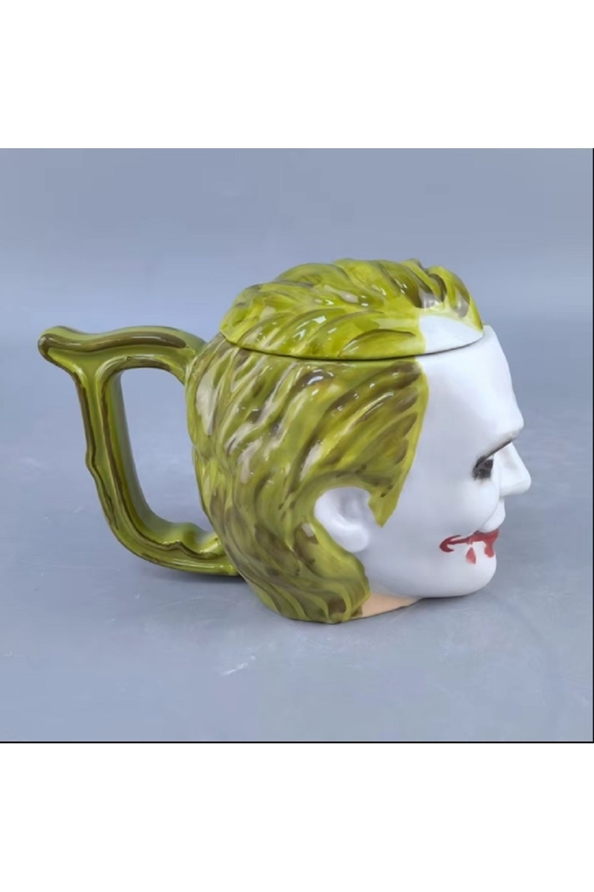 450ml Seramik  Cadılar Bayramı Karanlık Şövalye Karakteri Joker Kupa Bardak