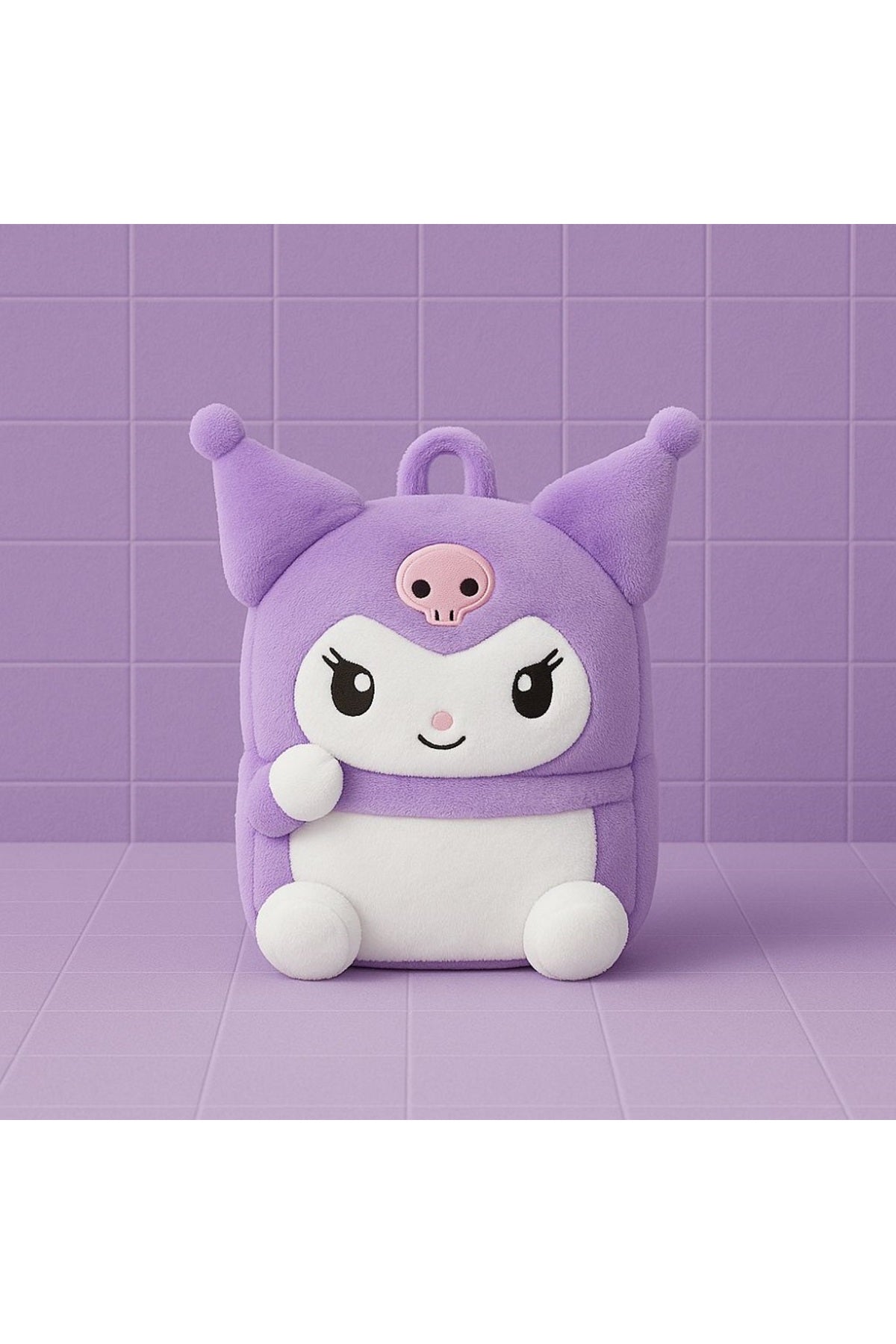 Sevimli Karikatür Kuromi Peluş Çanta Kızlar İçin Çanta Sırt Çantaları Kawai