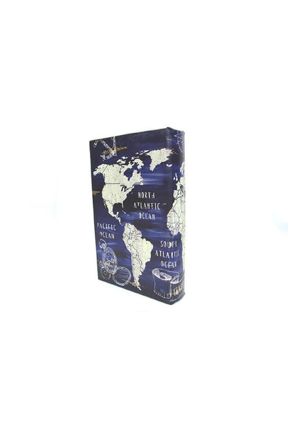 Kutu Kitap Aynalı Globe Süsler Ev Oturma Odası TV kabine Masaüstü Ofis Dekorasyon