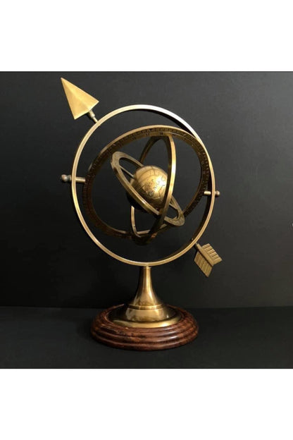 Ahşap Kaideli Burç Horoskop Yerküre
