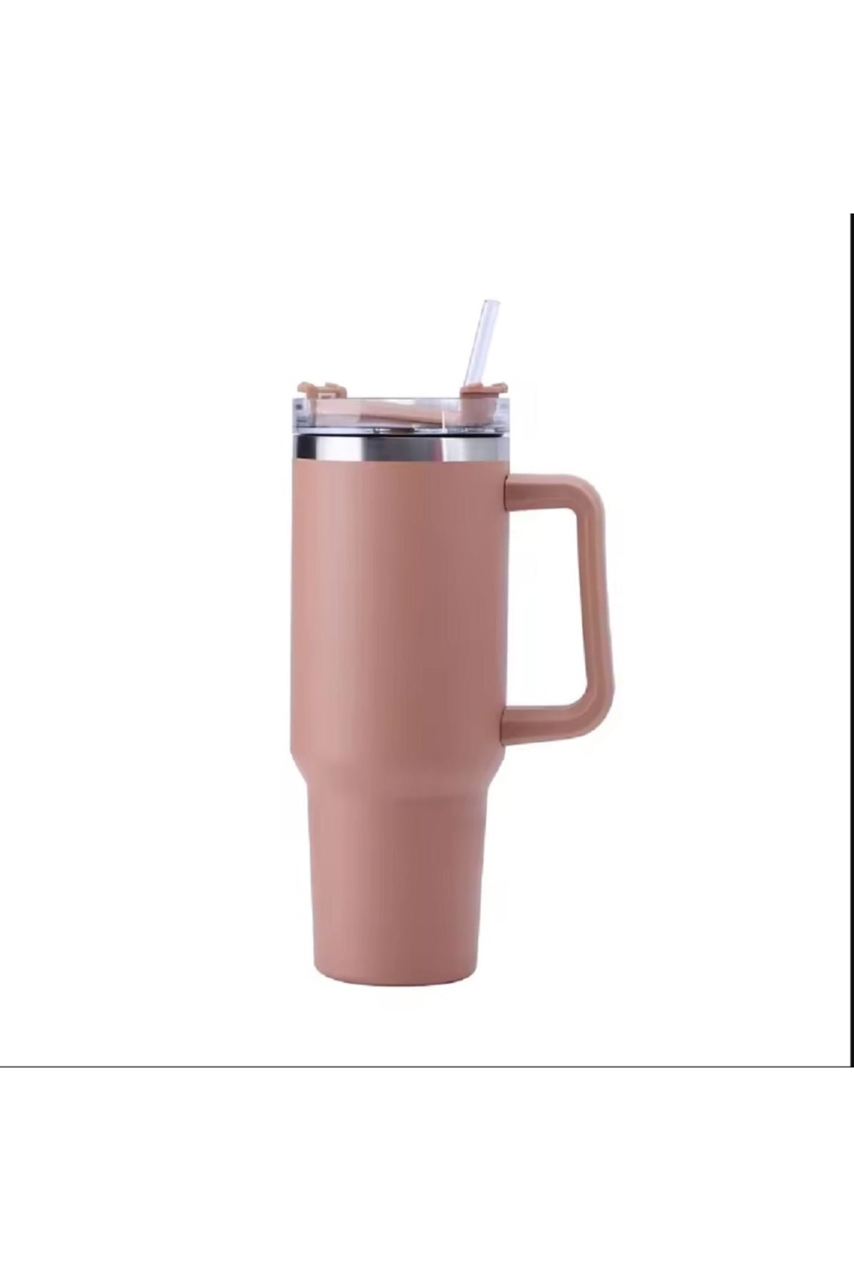 40 Oz Paslanmaz Çelik Kulplu Taşınabilir Paslanmaz Çelik Büyük Kapasiteli Seyahat BPA Termal Kupa