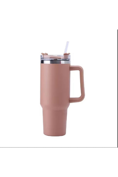 40 Oz Paslanmaz Çelik Kulplu Taşınabilir Paslanmaz Çelik Büyük Kapasiteli Seyahat BPA Termal Kupa
