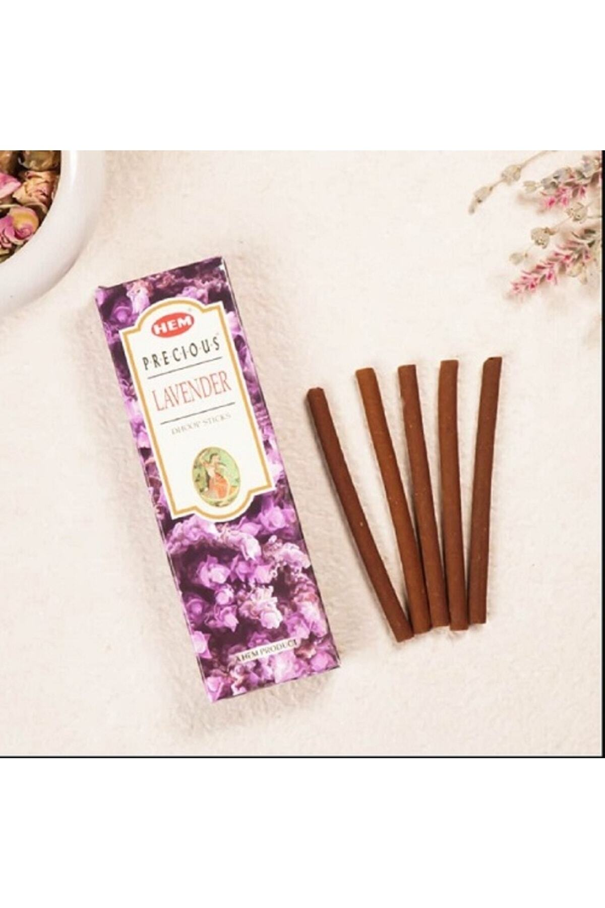 Hem Lavanta Aromalı Dhoop Tütsü 12'li Set