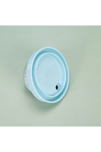 450ML Yeni Ayı Çift Tatmanlı Saman Plastik Bardak Yüksek Yaratıcı Karikatür Meşrubat Bardağı