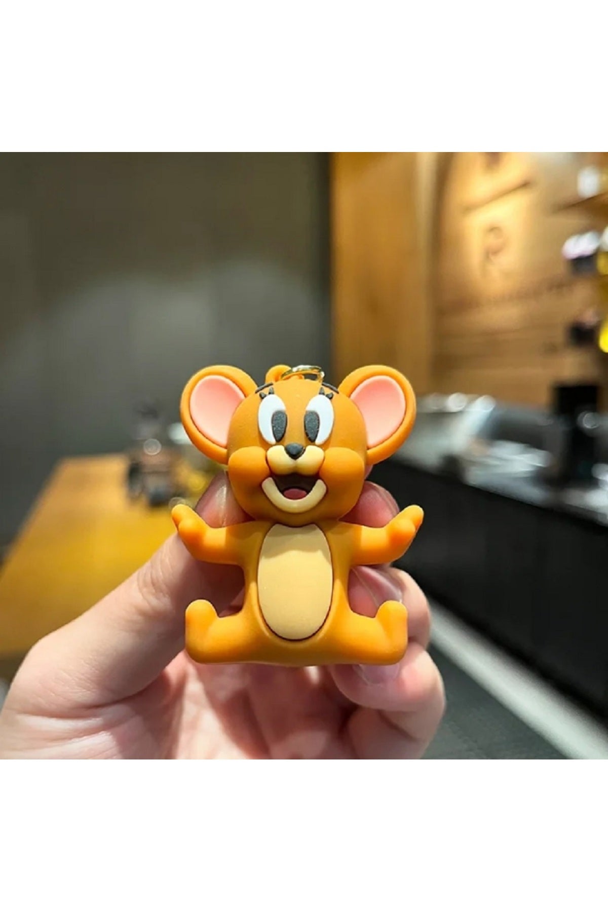Karikatür Tom ve Jerry Tomcat Anahtarlık Karikatür Kolye Aksiyon Figürleri Anahtarlık Okul Çantası