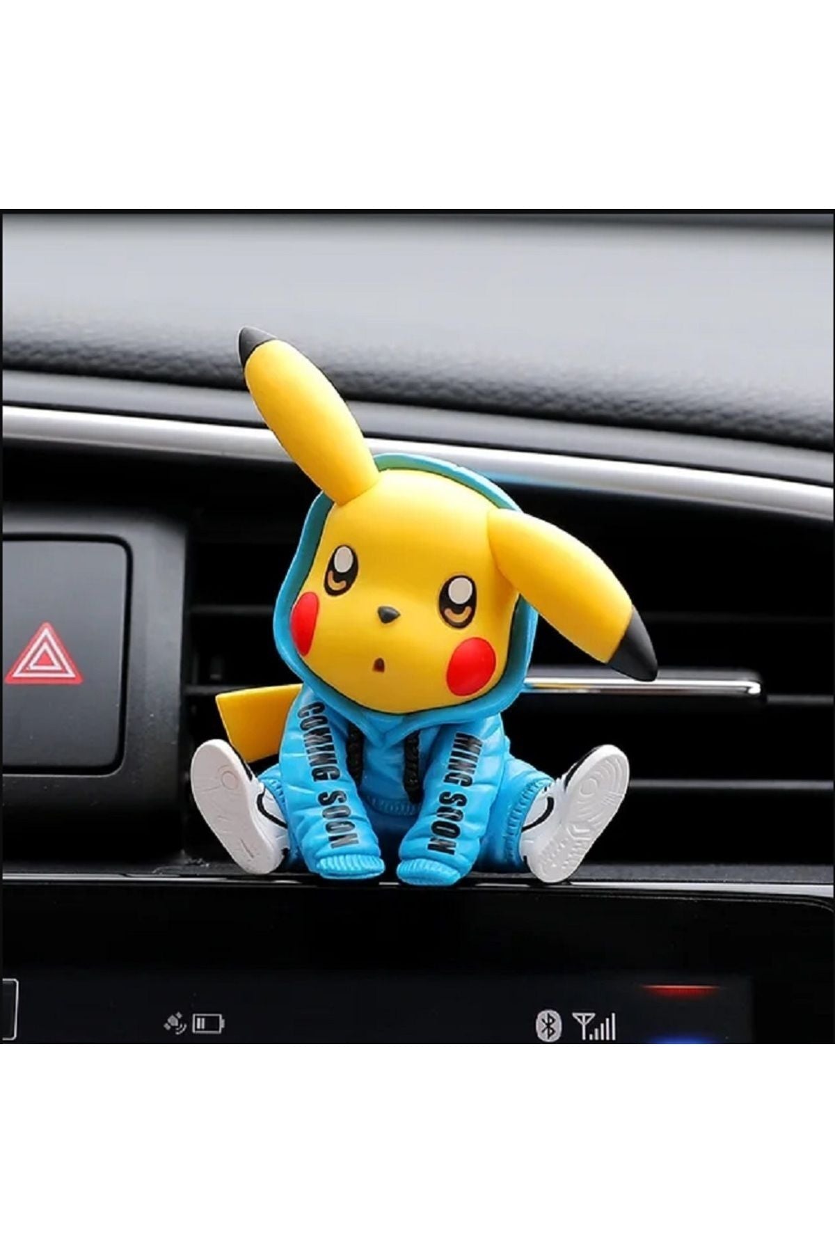 3/Takım Pokemon Rakamlar Anime Modeli Stilleri Pikachu Kapşonlu Oyuncak Biblo