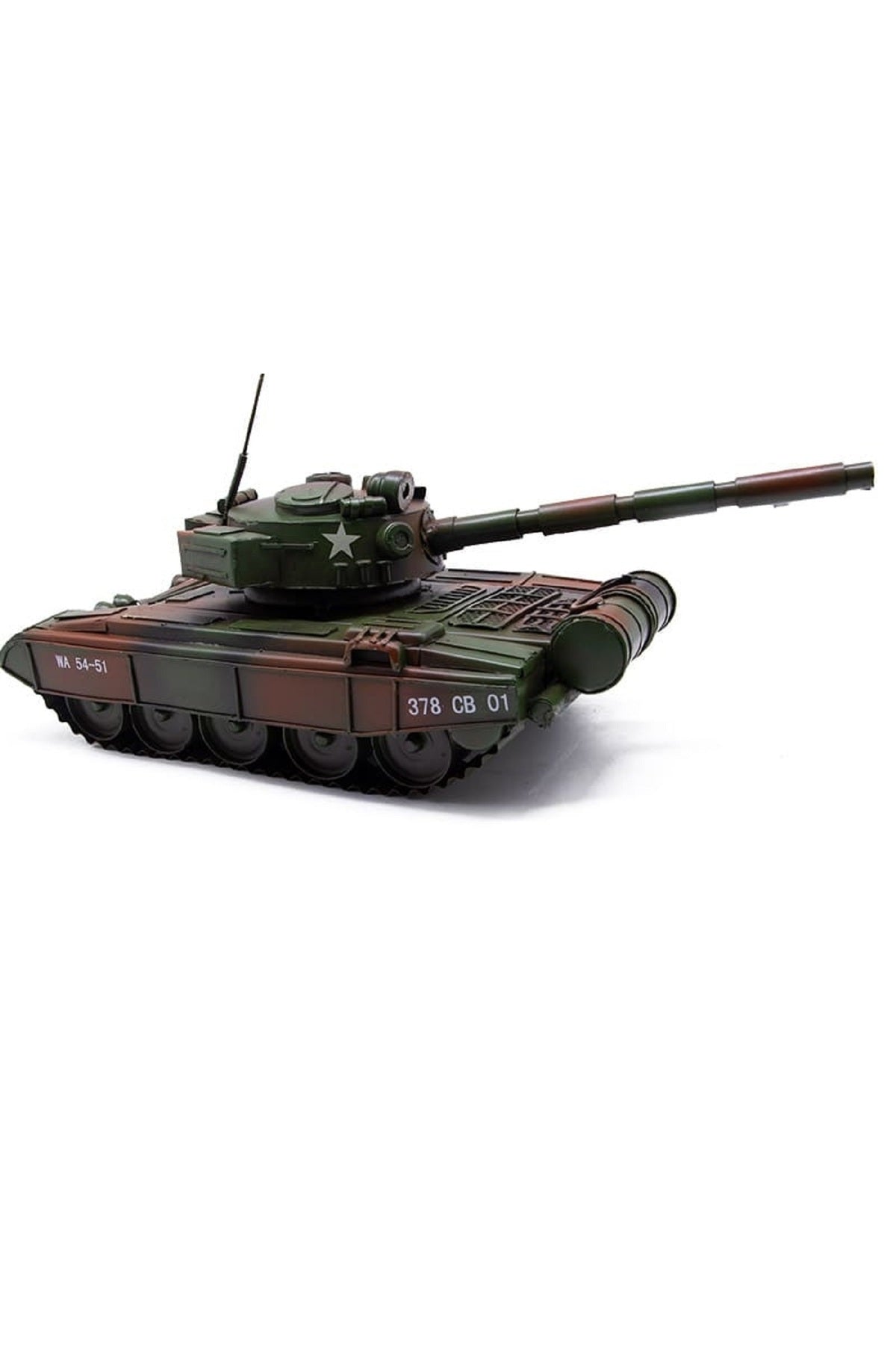 Dekoratif Metal Tank Araba Süsler Ev Oturma Odas TV kabine Masaüstü Ofis Dekorasyon