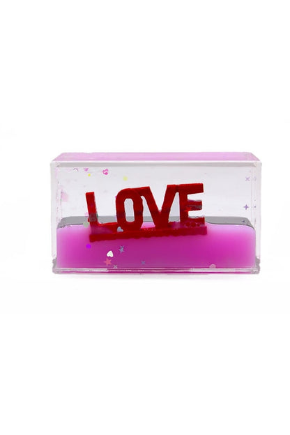 Akvaryum Mini Love Süsler Ev Oturma Odası TV kabine Masaüstü Ofis Dekorasyon
