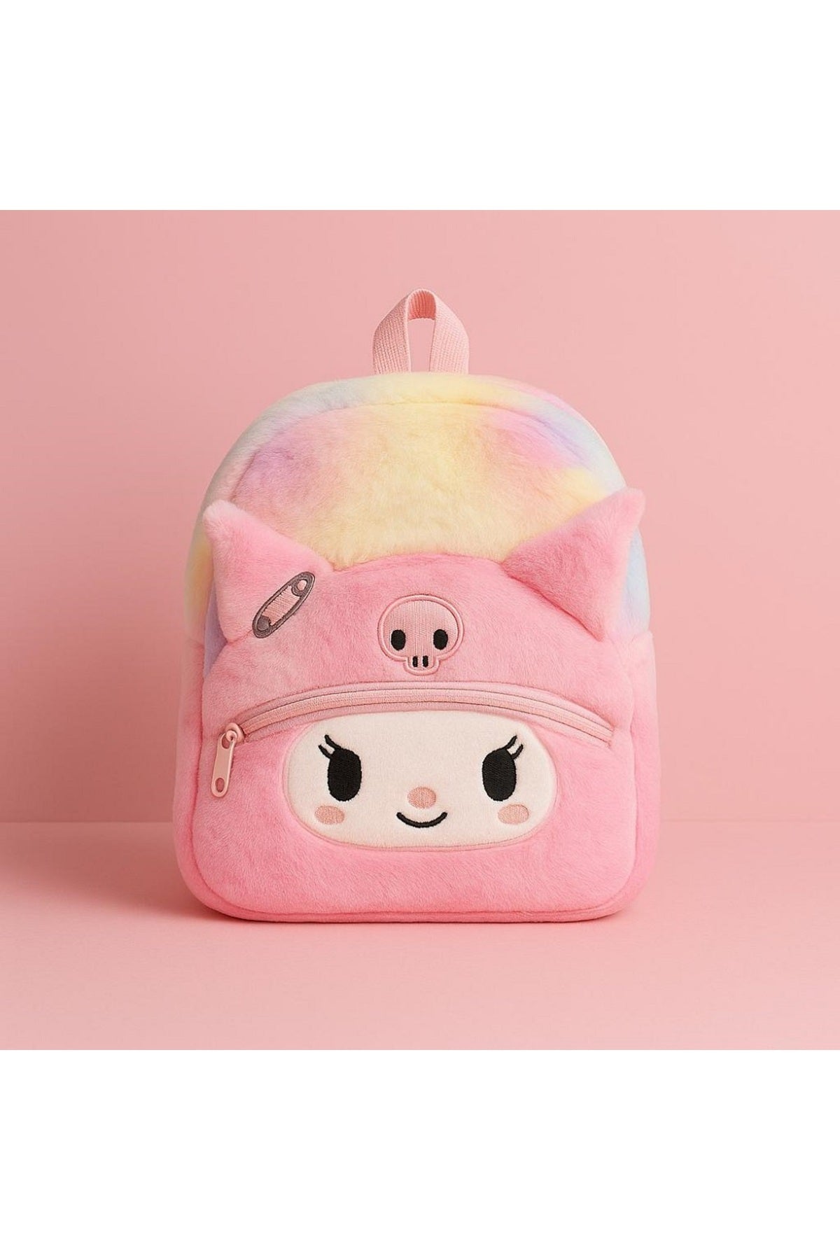 Sevimli Karikatür Kuromi Sanrio Kawai Peluş Sırt Çantası