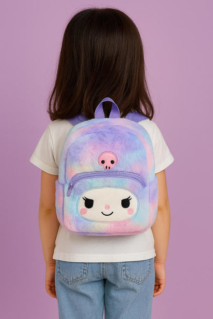 Sevimli Karikatür Kuromi Sanrio Kawai Peluş Sırt Çantası