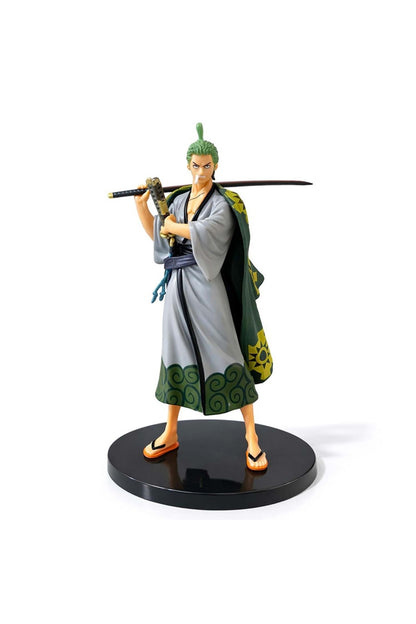 One Piece Roronoa Zoro Koleksiyon Figürü – Samuray Duruşu | 17 cm Anime Dekor Figür