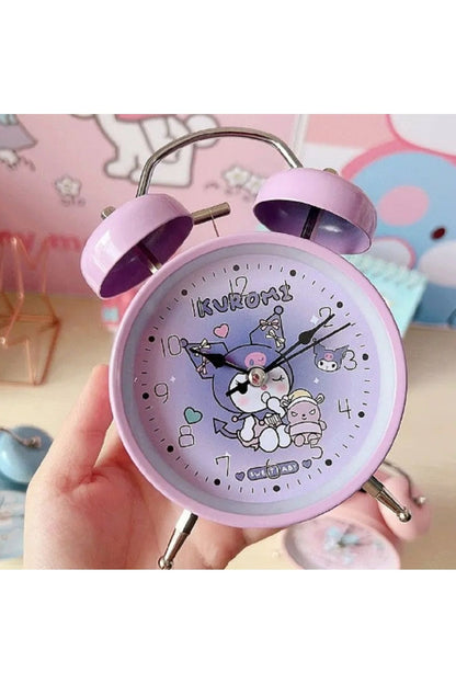 Kawaii Sanrio Hello Kitty Students Benim Melodi Çalar Saat Uyanmak Öğrenciler Yatak Odası Masaüstü