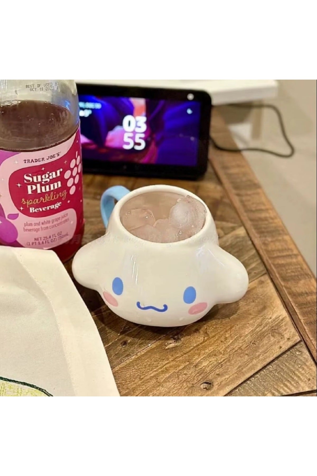 450Ml Sanrio Cinnamoroll Sevimli Seramik Karikatür Yaratıcı Meşrubat Bardağı