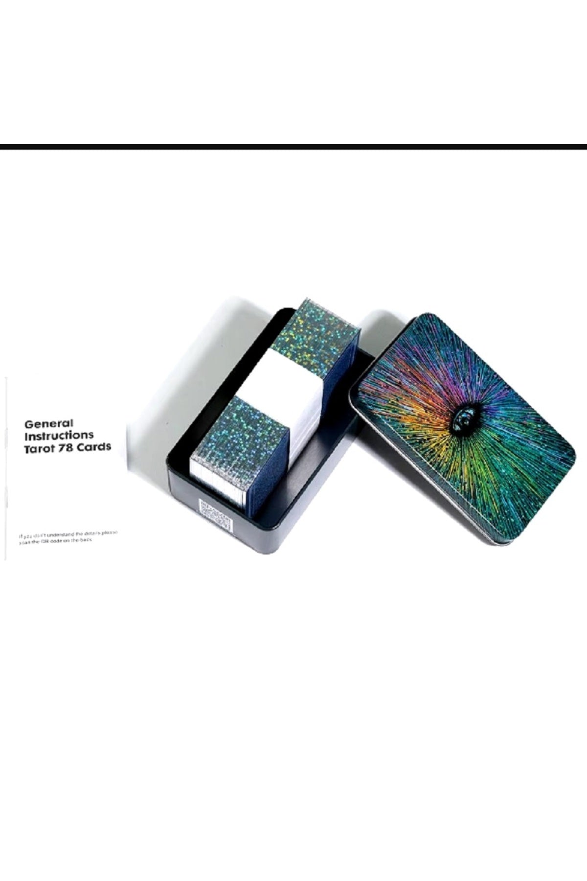 Prisma Vision Tarot, Teneke Kutuda, Kılavuzlu 78 Adet