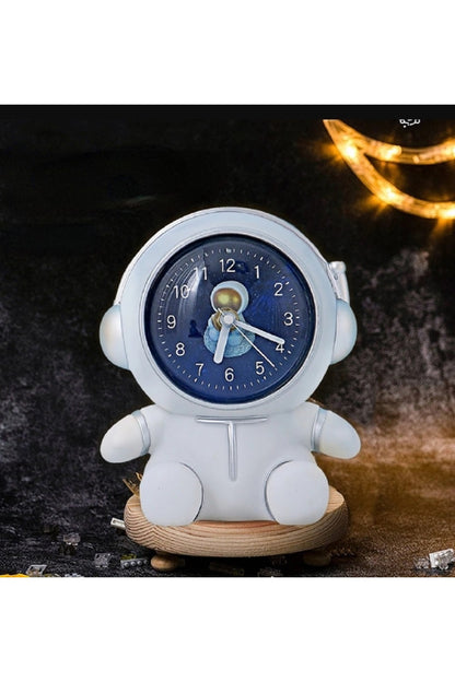 Karikatür Astronot Saat & Kumbara Yaratıcı Çocuk Öğrenci Küçük Saat Dekorasyon