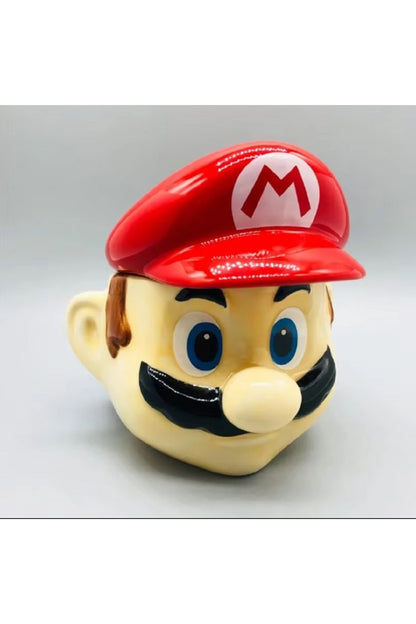 400ml Sevimli Seramik Süper Mario Kupa & Meşrubat Bardağı