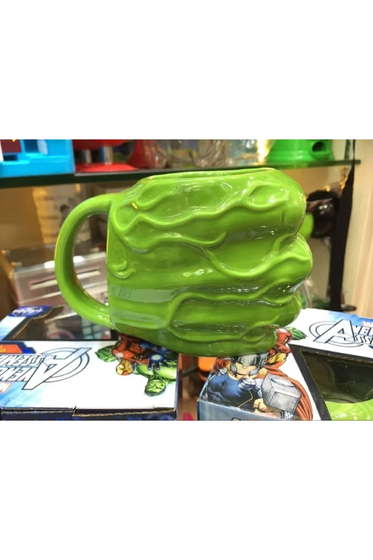 500ml Marvel Hulk Sevimli Aksiyon Karakteri Drinkware Kupa & Meşrubat Bardağı