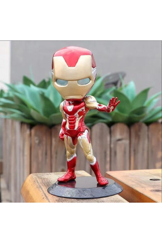 Stilleri Disney 16cm Avengers Q Posket Demir Adam Pvc Aksiyon Figürü Koleksiyon Modeli Oyuncak