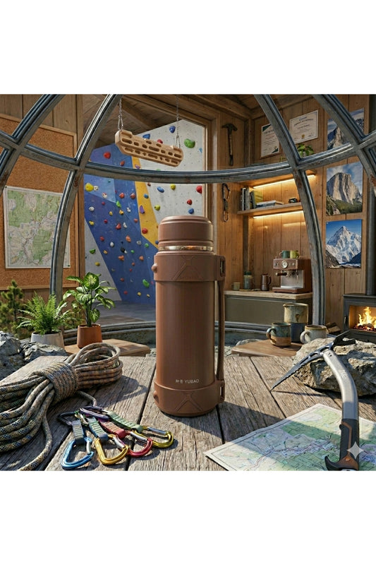 YUBAO 1600 ML Çift Katmanlı Vakumlu Paslanmaz Çelik Termos - Outdoor ve Kamp İçin Sızdırmaz Tasarım