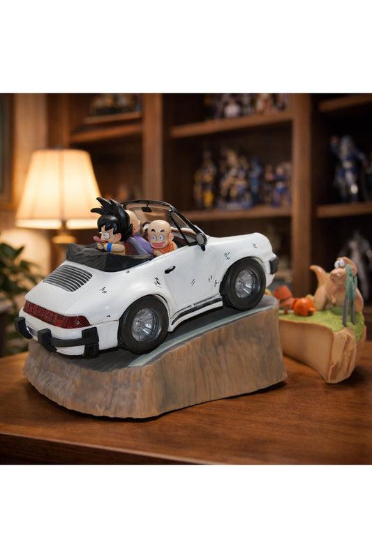 Anime Diorama Dekoratif Biblo Dragon Topu Son Kuririn Usta Roshi