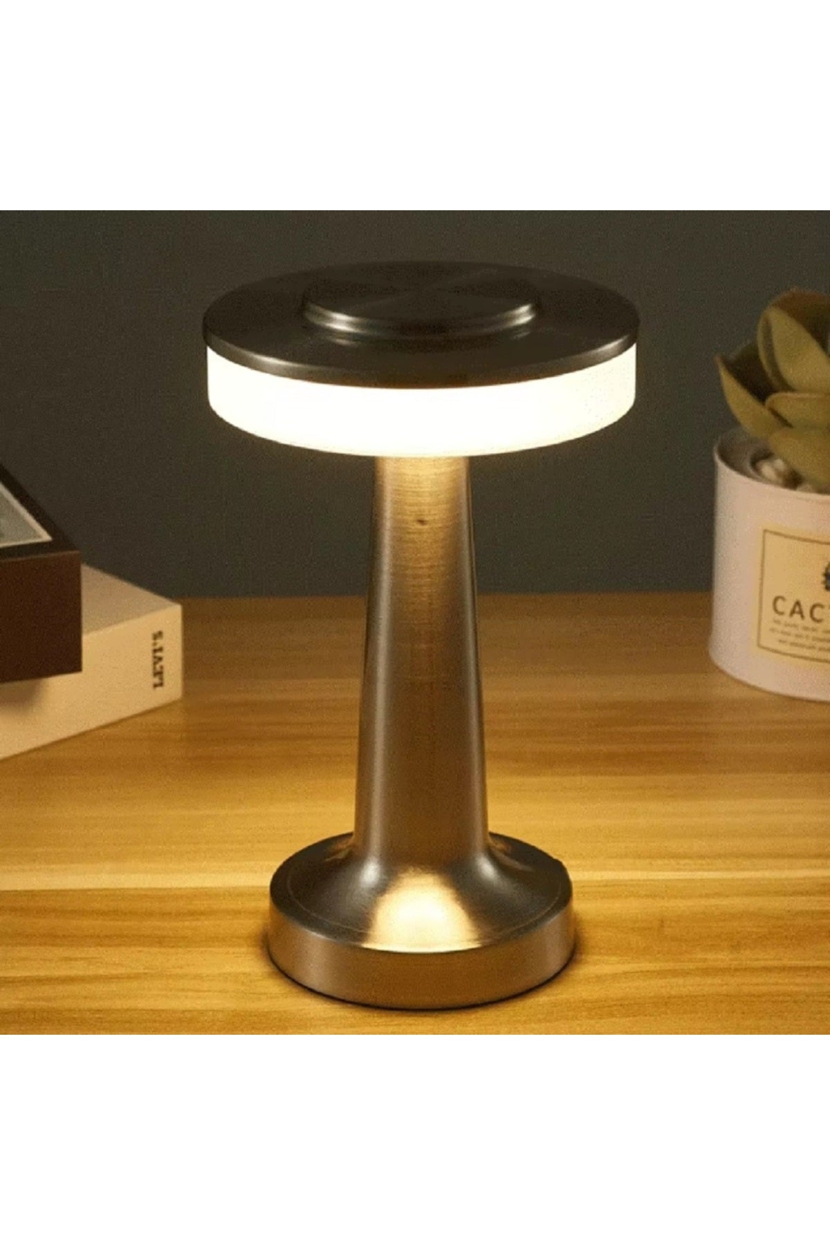 LED Masa Lambası Dokunmatik Sensör Şarj Edilebilir Masaüstü Gece Lambası