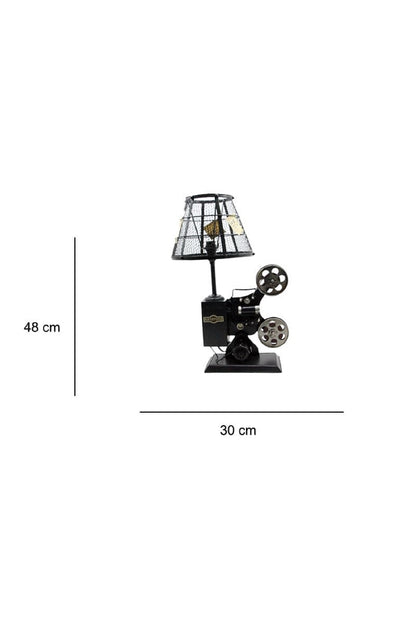 Abajur Metal Fotoğraf Makinesi Süsler Ev Oturma Odas TV kabine Masaüstü Ofis Dekorasyon