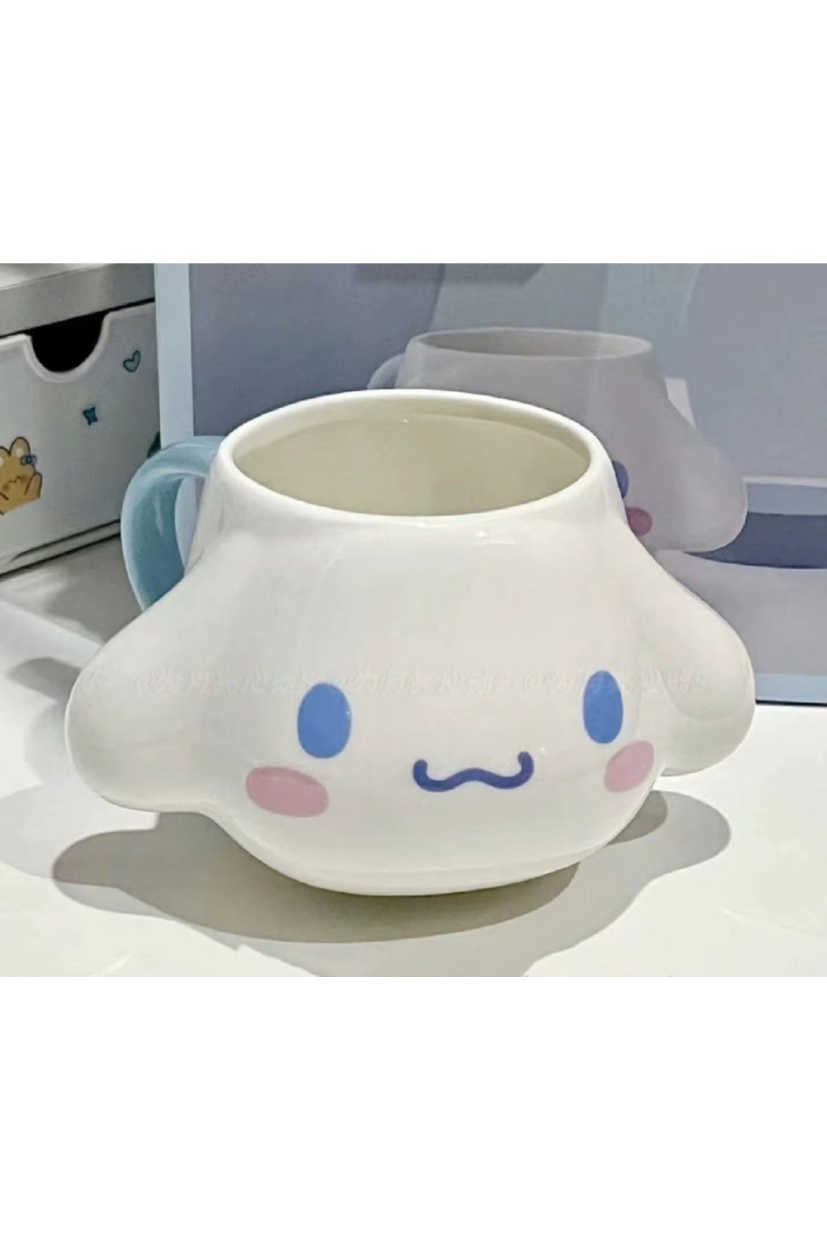 450Ml Sanrio Cinnamoroll Sevimli Seramik Karikatür Yaratıcı Meşrubat Bardağı