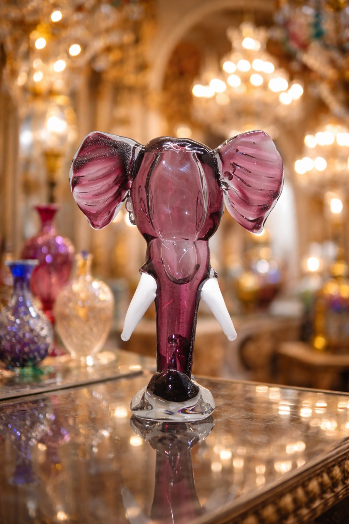 Murano Cam Fil Biblo – El Yapımı Dekoratif Sanat Objeleri