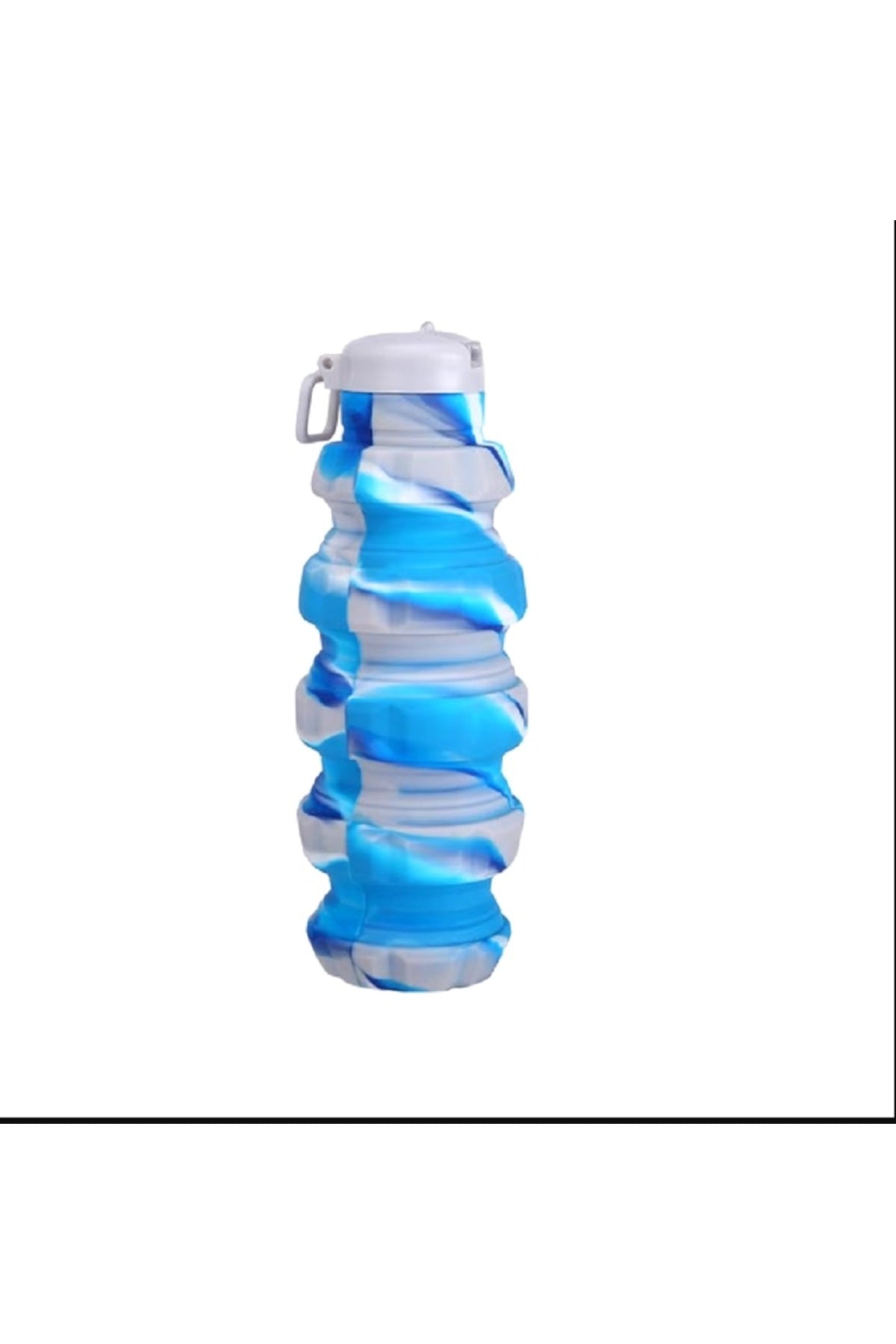 500ml Açık Şişe Katlanabilir Kapak Spiral Dolum El Bombası Tasarımlı Matara&Suluk