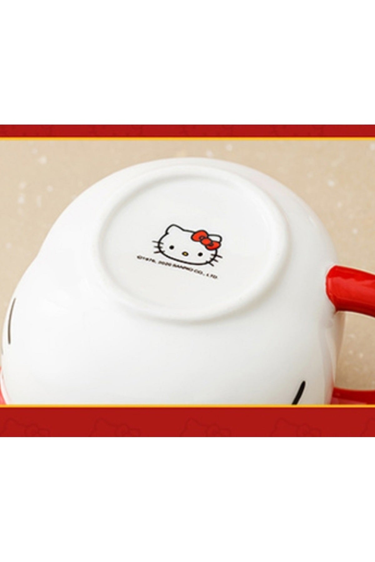 400ml Seramik Hello Kitty Kupa Bardak/hello Kitty Anahtarlık Hediye