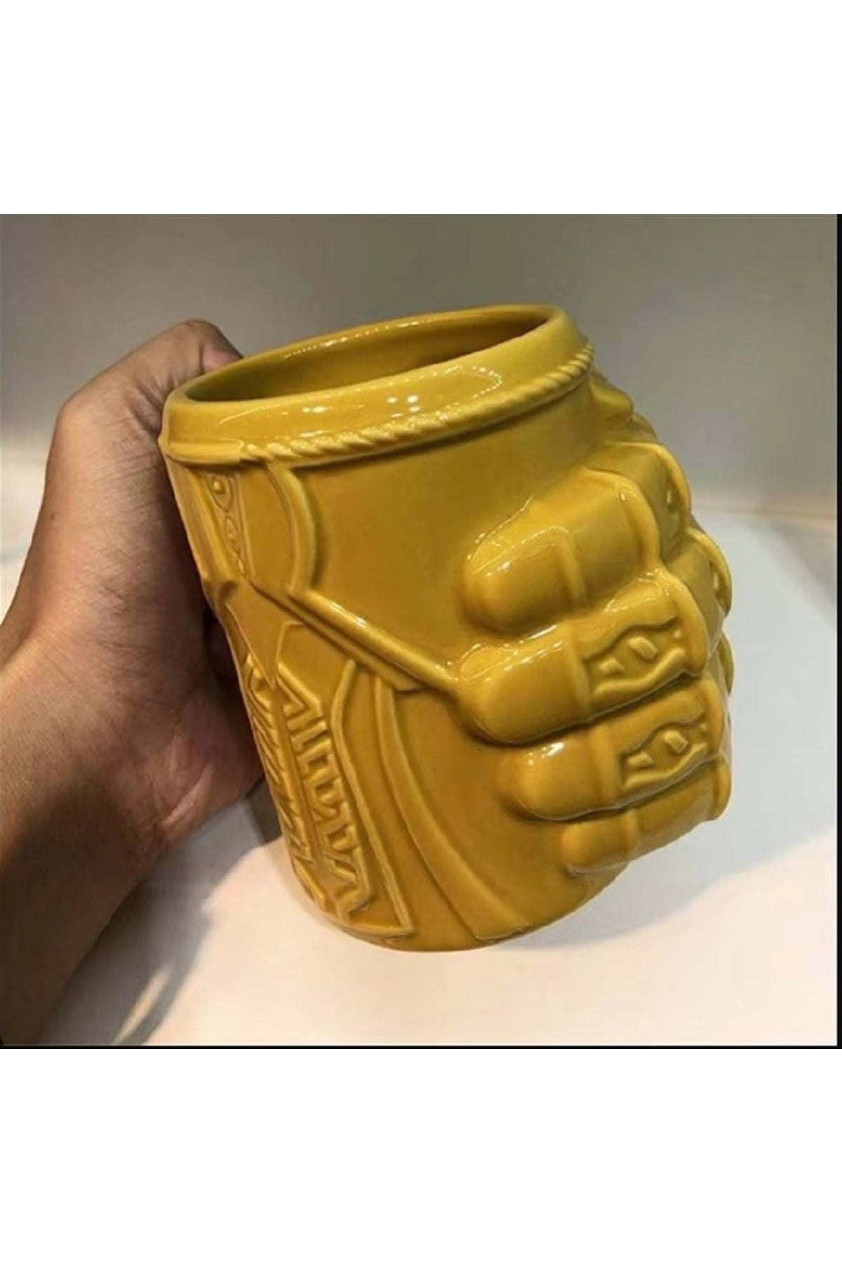 500ml Seramik Thanos Sevimli Aksiyon Karakteri Drinkware Kupa & Meşrubat Bardağı