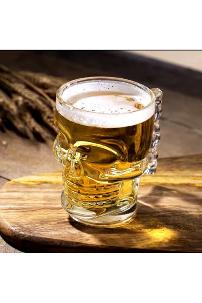 500ml İskelet Kurukafa 2'li Kokteyl & Bardağı
