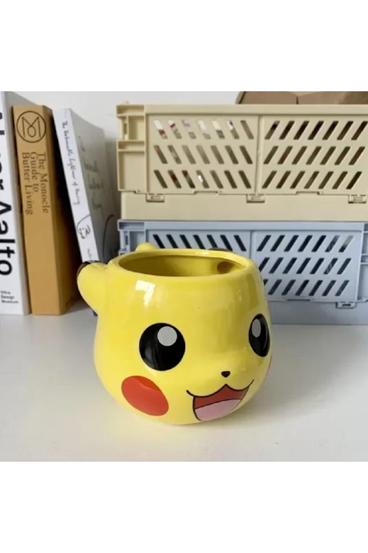 500ml Karikatür Pokémo Pikachu Kawaii Sevimli Kupa Bardak