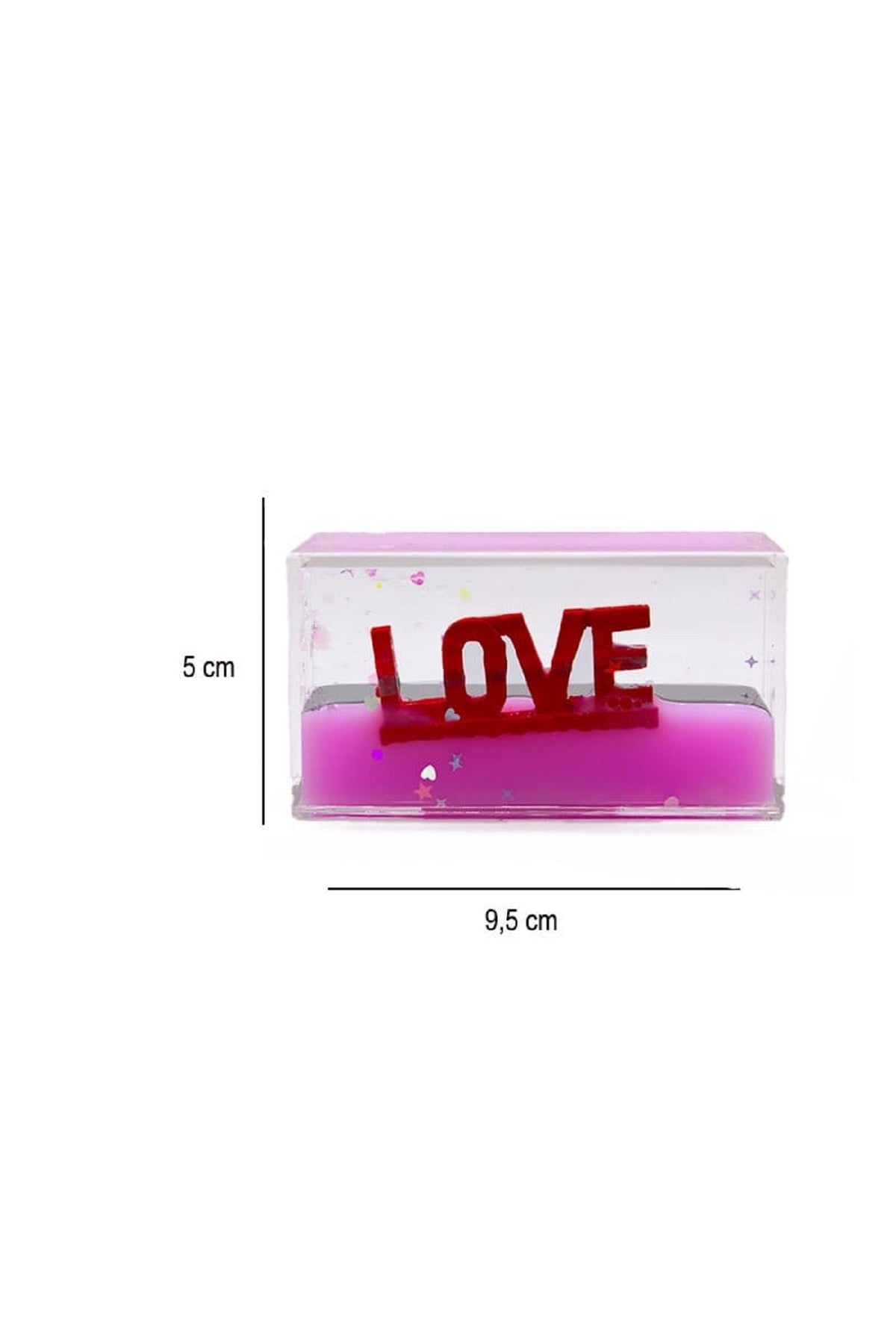 Akvaryum Mini Love Süsler Ev Oturma Odası TV kabine Masaüstü Ofis Dekorasyon
