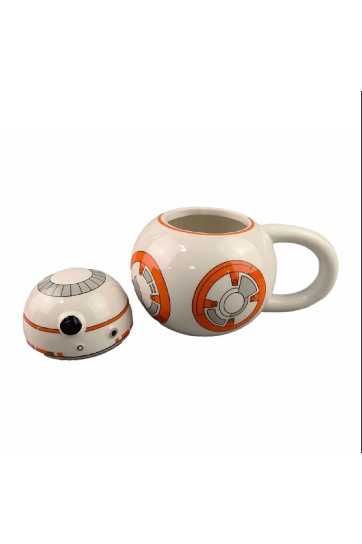 STAR WARS 3D Stereoskopik Seramik Kupa BB-8 Robot kKupa Star Wars Su Kapaklı Kupa Kahve Kupa