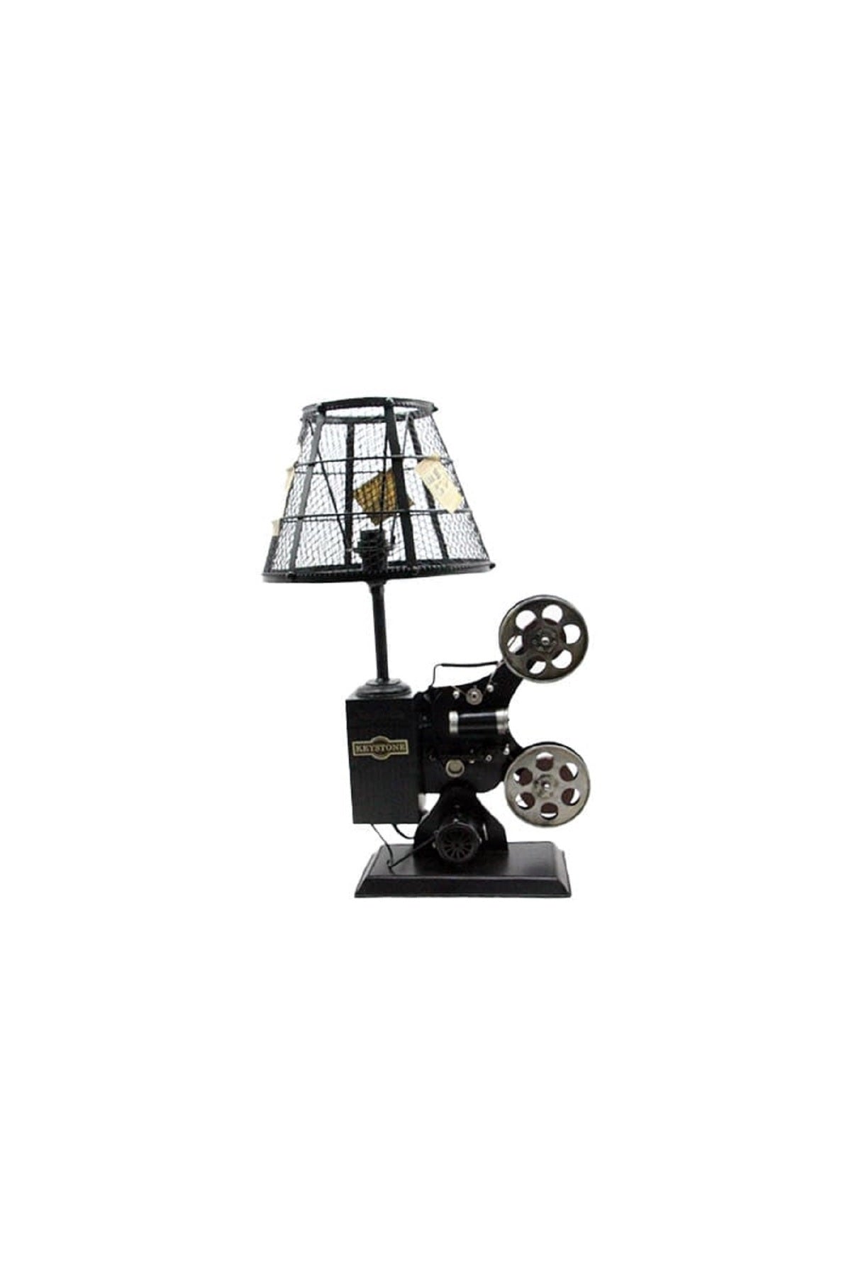 Abajur Metal Fotoğraf Makinesi Süsler Ev Oturma Odas TV kabine Masaüstü Ofis Dekorasyon