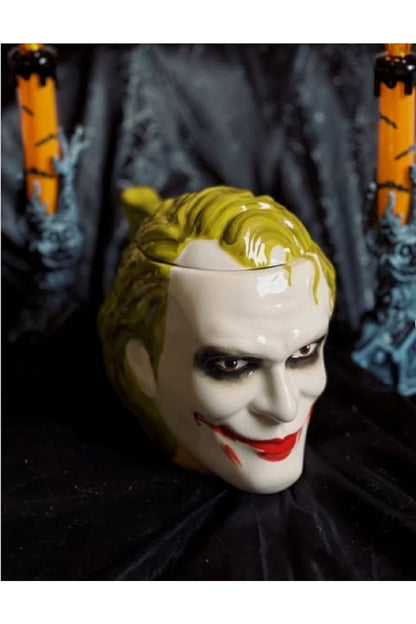 450ml Seramik  Cadılar Bayramı Karanlık Şövalye Karakteri Joker Kupa Bardak