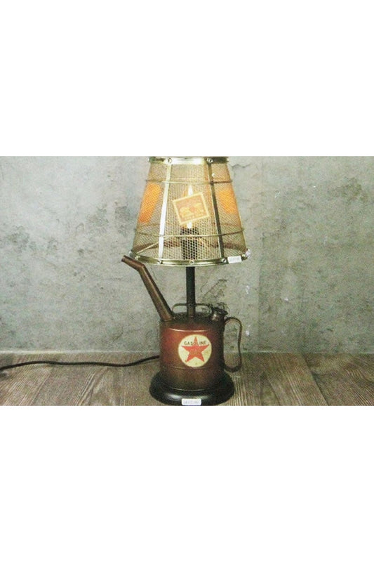 Dekoratif Metal Abajur Metal Gaz Bidonu Süsler Ev Oturma Odas TV kabine Masaüstü Ofis Dekorasyon