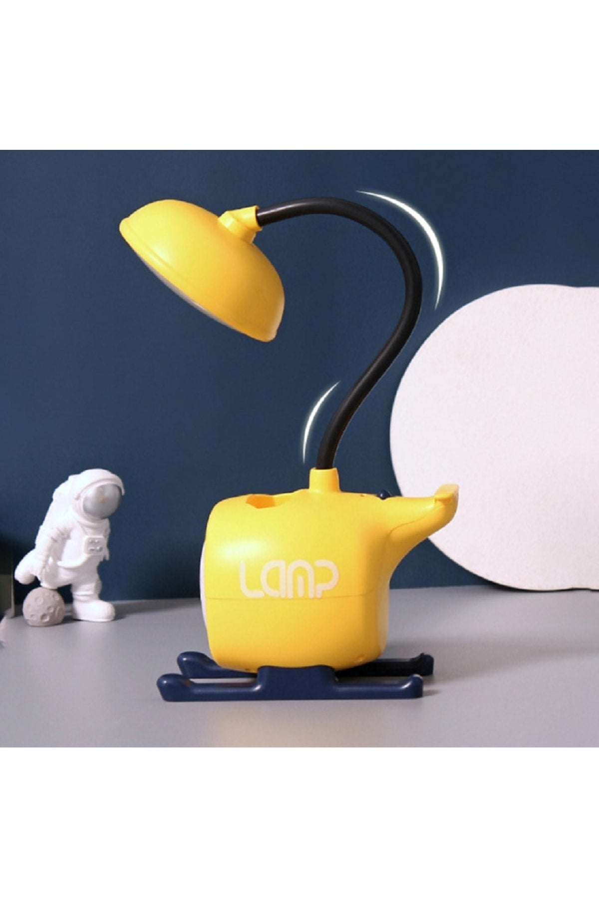 Led Masa Lambası Karikatür Usb Uçak Göz Koruması Için Çalışma Masa Işığı