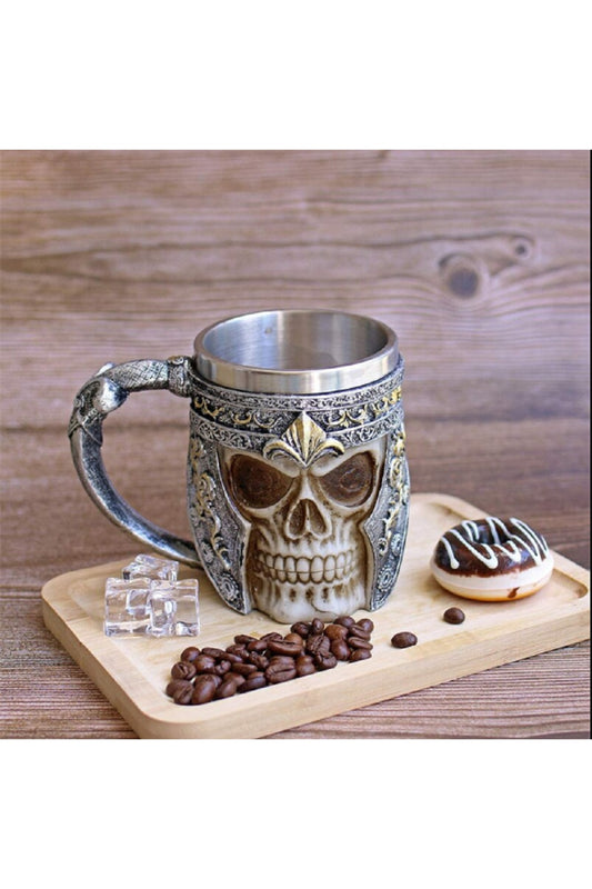 Iskelet Tasarılı Paslanmaz Çelik Viking Kupa