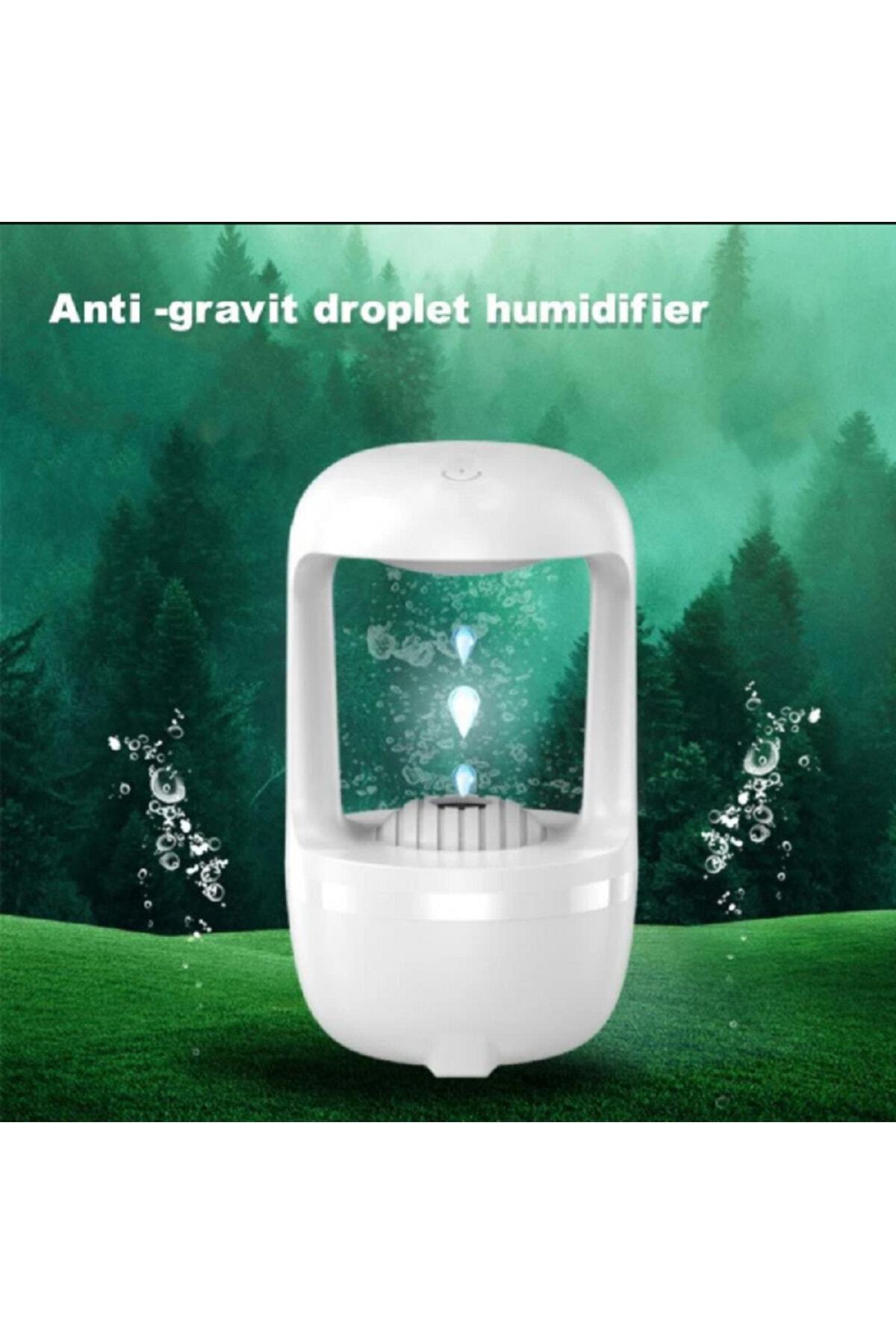 500ml Hava Nemlendirici Ultrasonik Damlacık Geri Akış Anti Yerçekimi Levitating Su Damlası Difüzör