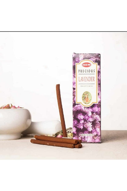 Hem Lavanta Aromalı Dhoop Tütsü 12'li Set