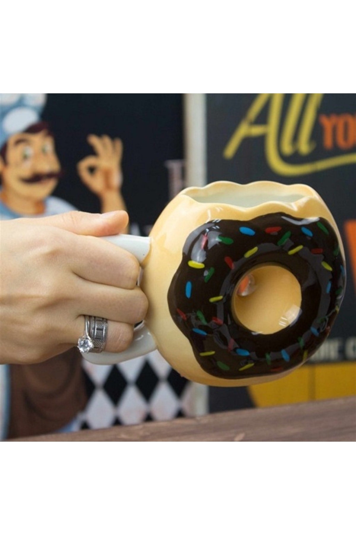 Donut Kupa Bardak