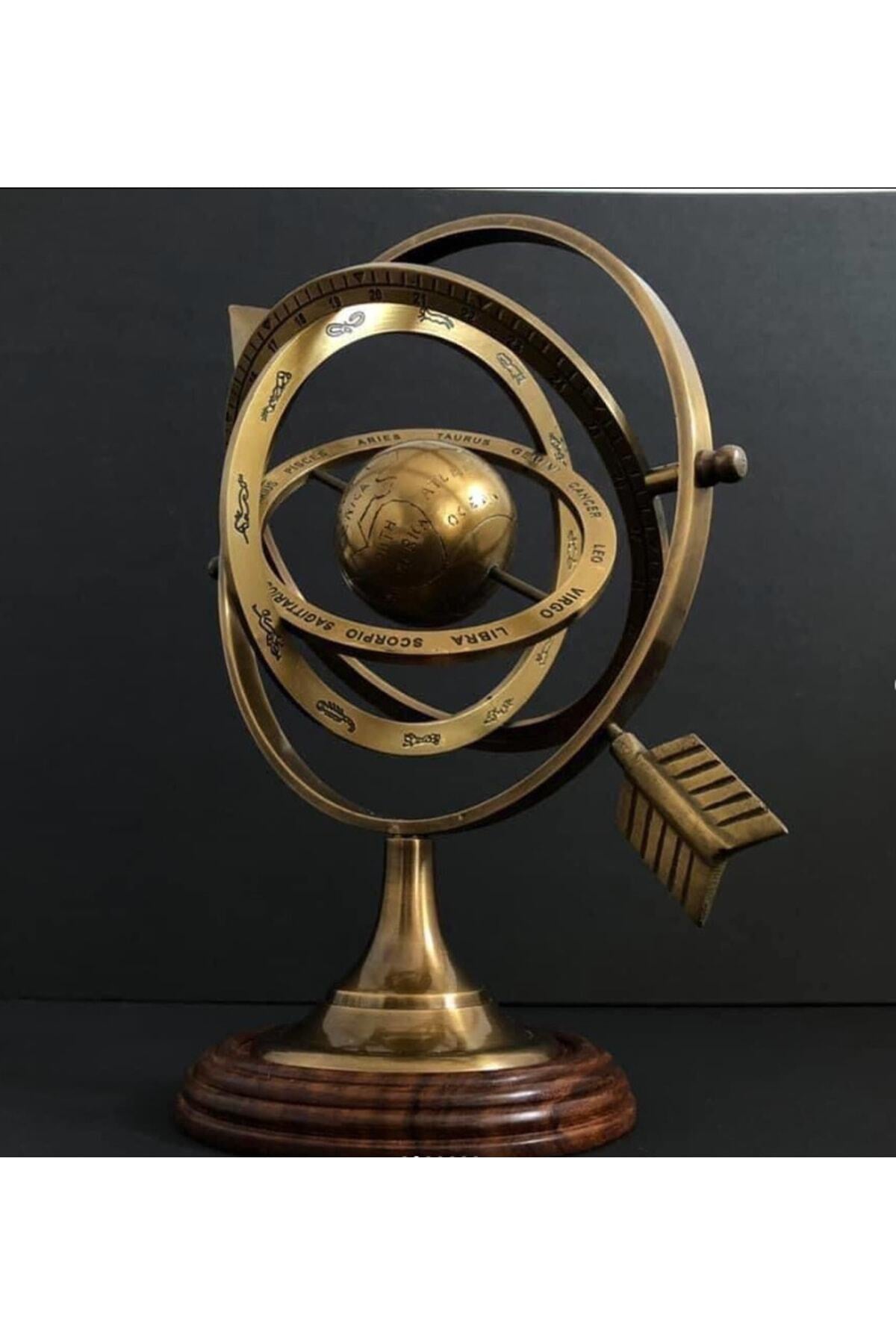 Ahşap Kaideli Burç Horoskop Yerküre