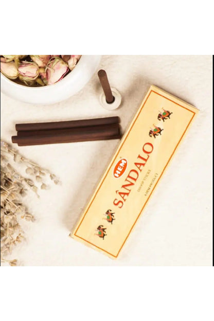 Hem Sandal Aromalı Dhoop Tütsü 12'li Paket