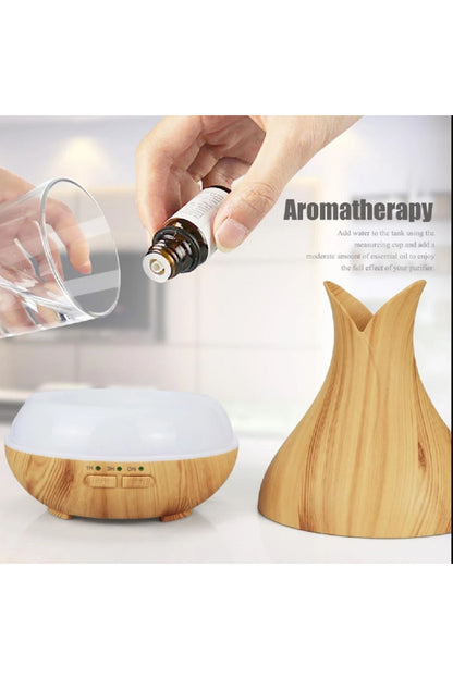 Ultrasonik Hava Nemlendirici Aromaterapi Difüzör Uçucu Yağ Mini Araba Ev Mist Maker Defuxiaomi