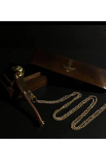 Özel Ahşap Kutulu Pirinç Silistre