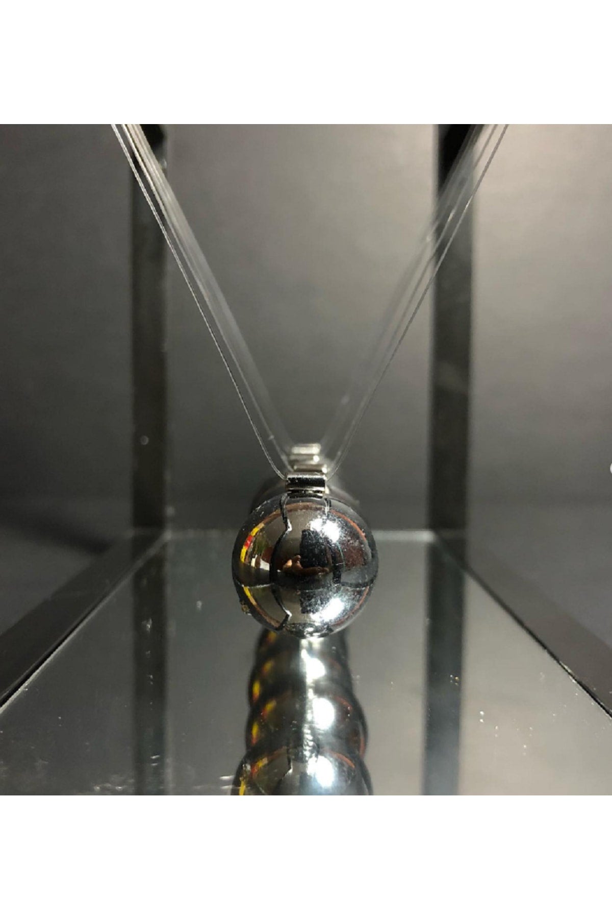 Newton Çarpışan Denge Topları Dekoratif Newton Balans Beşiği